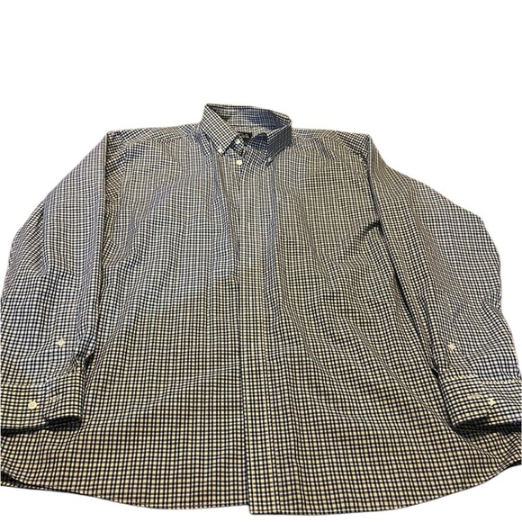 (3) JosABank “Traveler” Men’s size XXL long & short sleeve button up plaid shirt - Picture 4 of 7